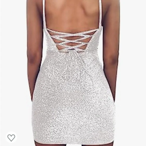 Glitter body con dress - Picture 2 of 2